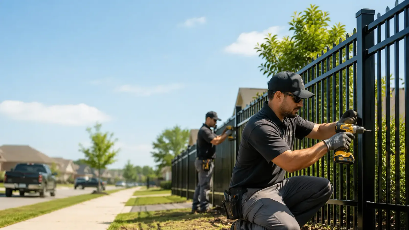 Metal Fence Installation in Prairieville, LA
